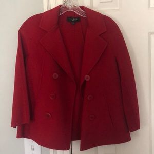 Red Talbots Pea Coat